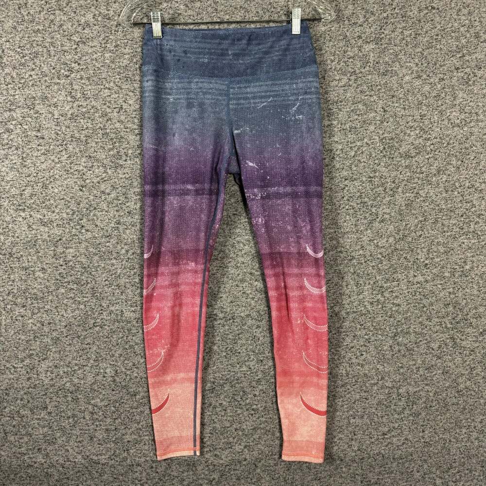 Manduka Women's Size Small Printed High Waisted Activewear Leggings